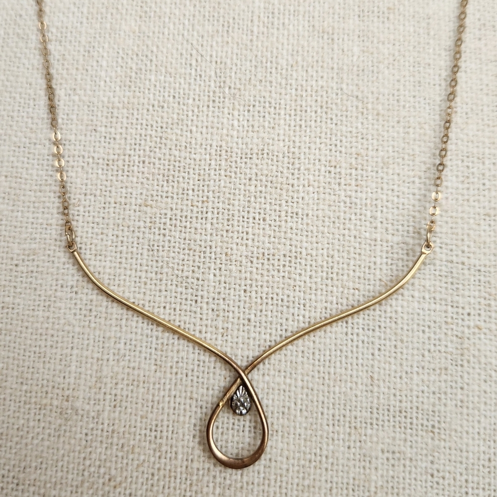 Vintage Avon 14K Gold Filled Necklace Dainty